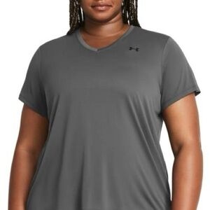 Under Armour Women's Charcoal Short Sleeve Tee